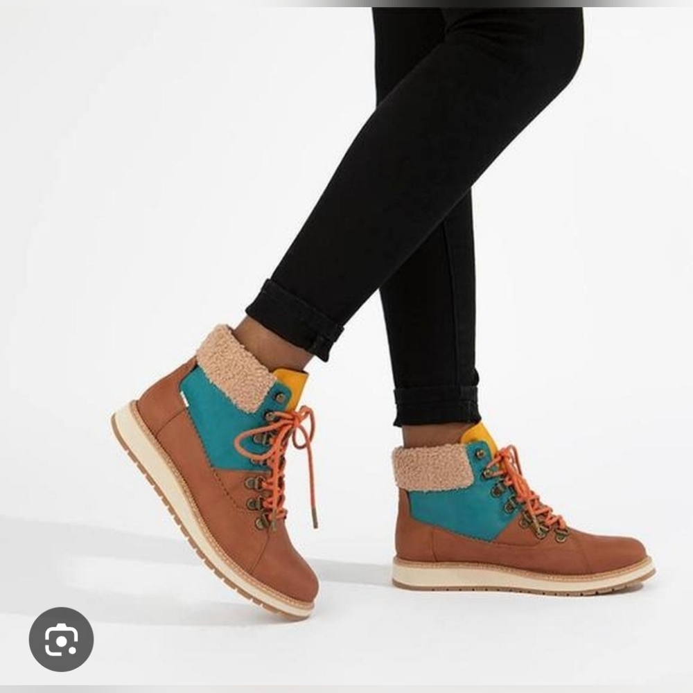 Toms Mesa Multicolored Boot Hazel Leathet Woman S… - image 2